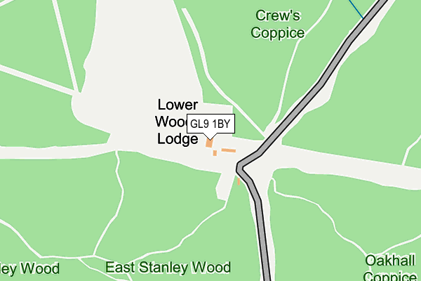 GL9 1BY map - OS OpenMap – Local (Ordnance Survey)