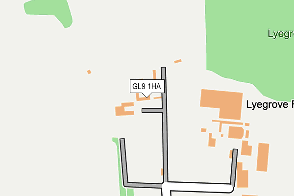 GL9 1HA map - OS OpenMap – Local (Ordnance Survey)