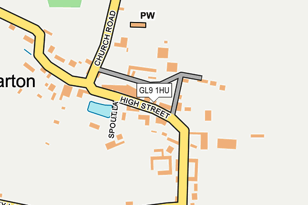 GL9 1HU map - OS OpenMap – Local (Ordnance Survey)