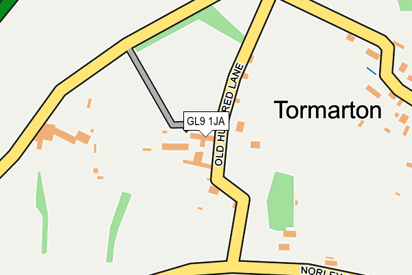 GL9 1JA map - OS OpenMap – Local (Ordnance Survey)