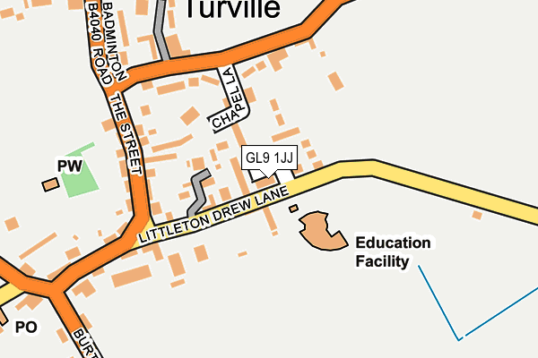 Map of HARBOUR SERVICES LIMITED at local scale