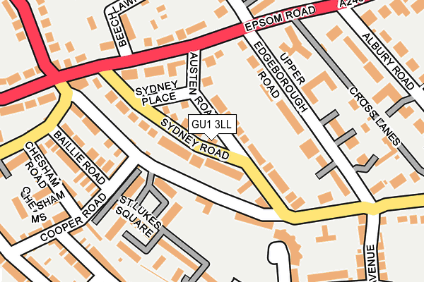 Map of CINEVO LIMITED at local scale