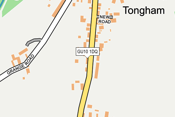 Map of 22 THE STREET (TONGHAM) LIMITED at local scale