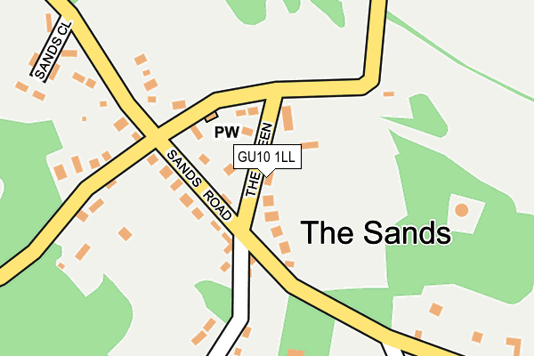 Map of THE LITTLE BARN LIMITED at local scale