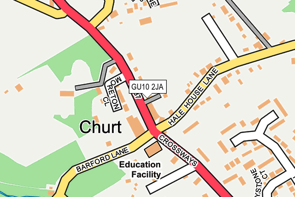 Map of THE SCULPTURE PARK LIMITED at local scale
