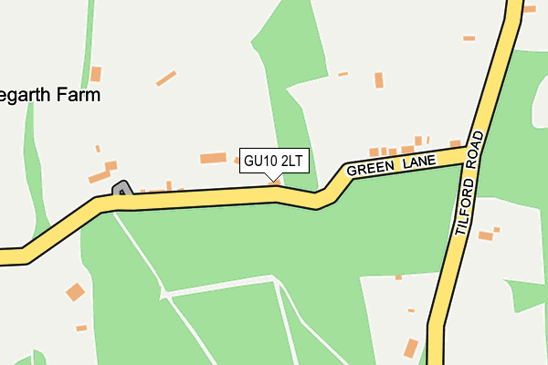 GU10 2LT map - OS OpenMap – Local (Ordnance Survey)