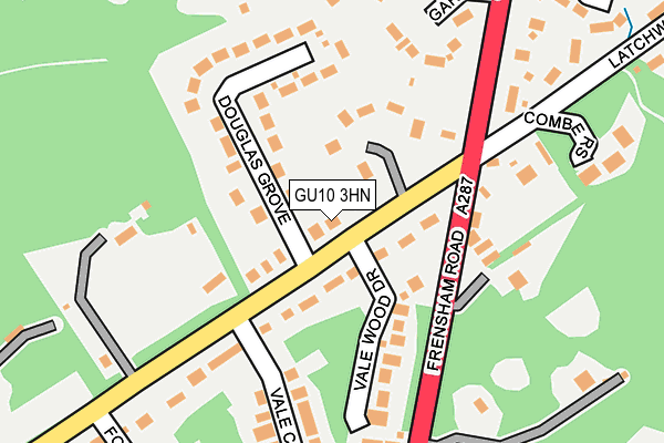 GU10 3HN map - OS OpenMap – Local (Ordnance Survey)