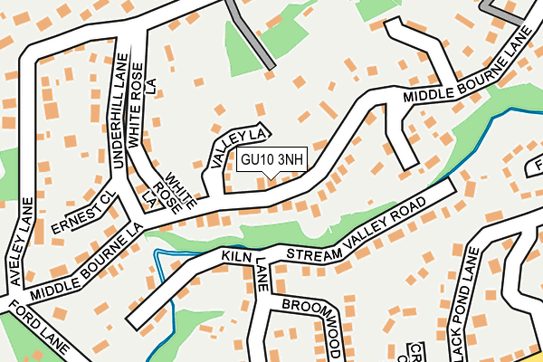 GU10 3NH map - OS OpenMap – Local (Ordnance Survey)