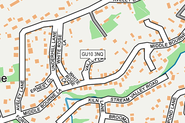 GU10 3NQ map - OS OpenMap – Local (Ordnance Survey)
