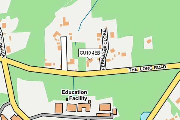 Map of VYBD LTD at local scale