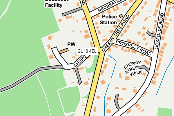 Map of BRANDONASH LIMITED at local scale