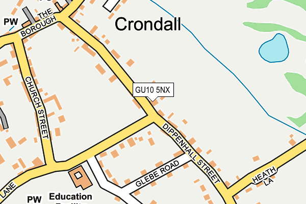 Map of COTTON BOUND CREATIONS LTD at local scale
