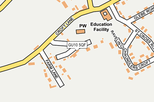 Map of FAWKES SOFTWARE LTD. at local scale