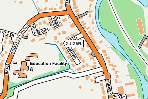 Map of URBANWARFARE STUDIOS LIMITED at local scale