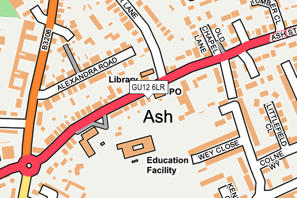 Map of ASH STREET MANAGEMENT COMPANY LIMITED at local scale