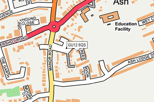 Map of ROOSTER SHACK WHOLESALE LIMITED at local scale