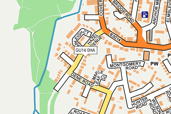 Map of CHAPEL LANE FLATS (HAWLEY) LIMITED at local scale