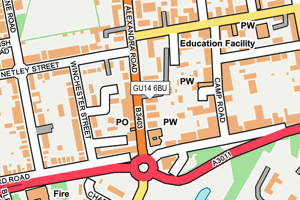 Map of HOLLIS HOCKLEY LLP at local scale