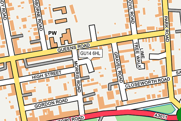 Map of SS CARPET CLEANING LTD at local scale