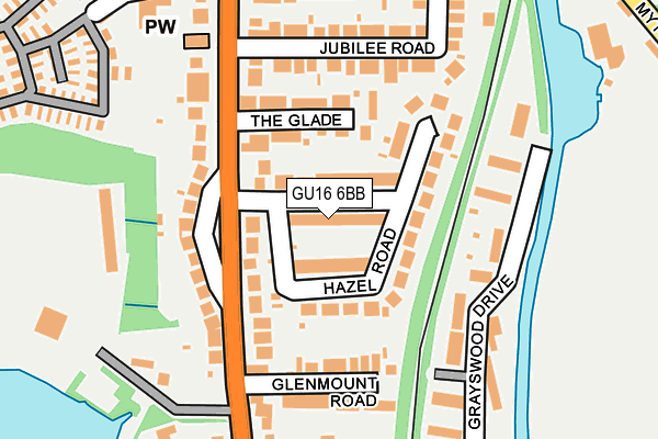 Map of LIBBYVANNER PT LTD at local scale