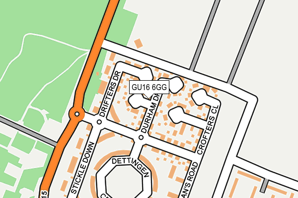 Map of VERTUE LTD at local scale