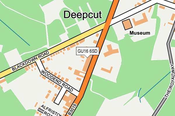 Map of BUNNY HOP LTD at local scale