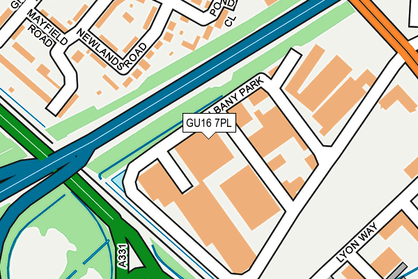 Map of FRESH - AIR FITNESS LIMITED at local scale