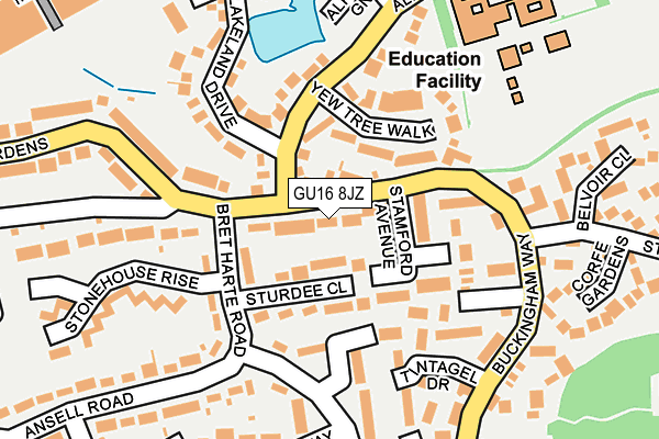 Map of USHACFITNESS LIMITED at local scale