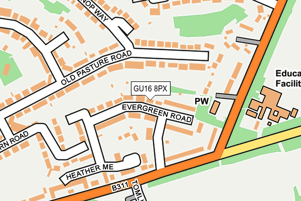Map of A PLUS ASBESTOS LTD at local scale