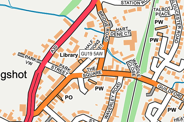 Map of CONSOL ASSOCIATES LTD. at local scale