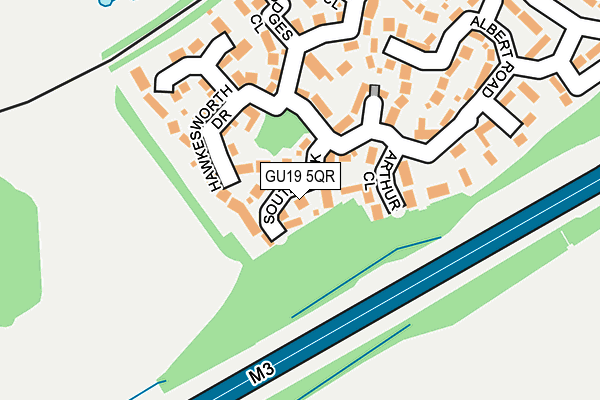 Map of ENTEAU LIMITED at local scale