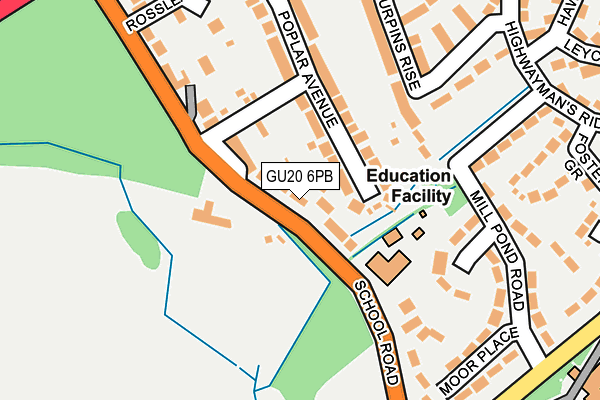 Map of TOSECASTLE LTD at local scale