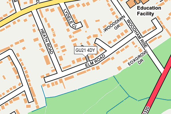 Map of FILBY FINANCIAL LTD at local scale