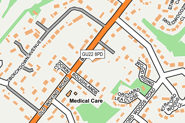 Map of LITTLEFAIR CARE LTD at local scale