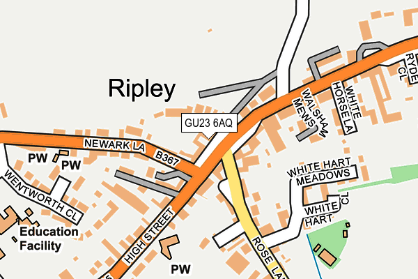 Map of MISS BUSH (RIPLEY) LIMITED at local scale