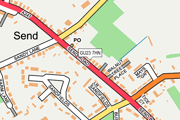 Map of EASTGATE HOLDINGS (GUILDFORD) LIMITED at local scale