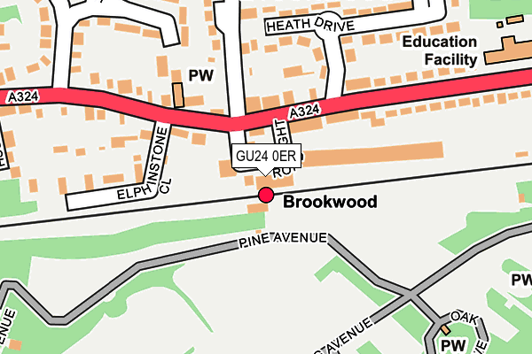 Map of ROCKWOOD HOMES (HEATH HOUSE ROAD) LIMITED at local scale