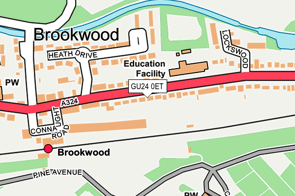Map of WILLOW & EARTH LTD at local scale