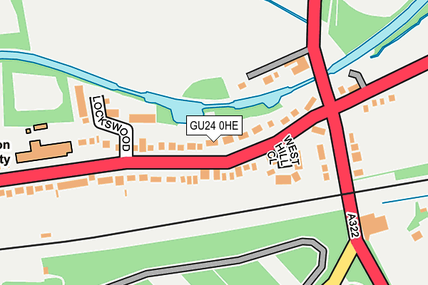 Map of OLLIE GREEN LIMITED at local scale