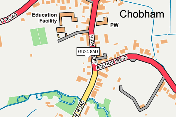 Map of GCOH CONSULTING LTD at local scale