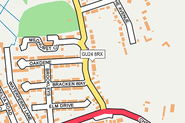 Map of DREDWARDSAMES LTD at local scale