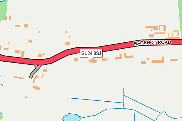 Map of 256 HORN LANE LIMITED at local scale