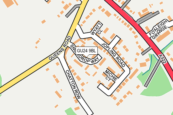 Map of GRACEVILLE CONSULTING LIMITED at local scale