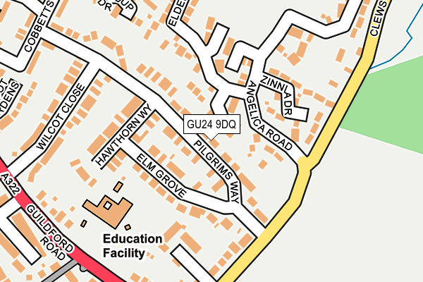 Map of C HALL CONSULTING LTD at local scale