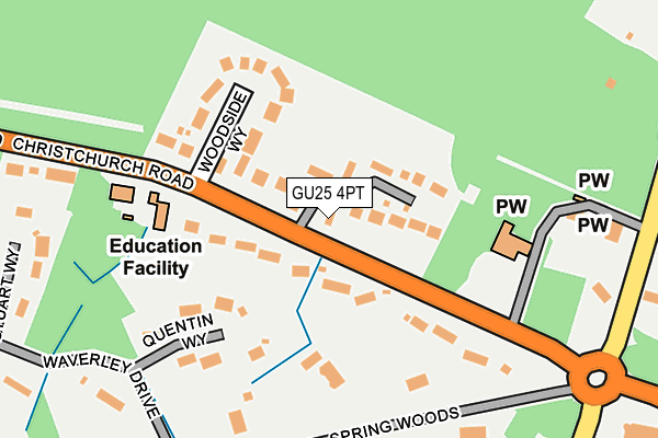 Map of CLEARWATER PROPERTY MANAGEMENT LTD at local scale