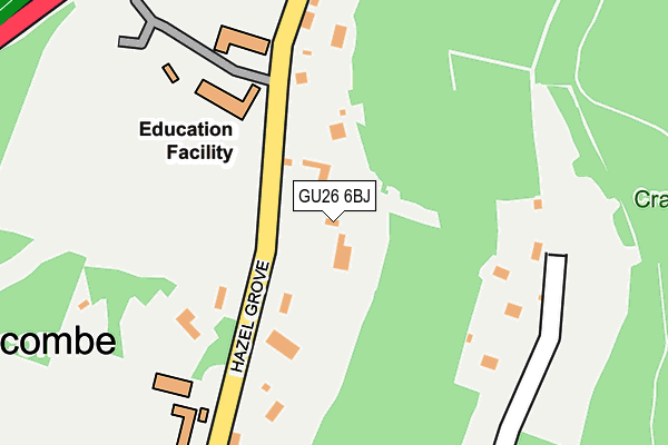 Map of ZAG ESTATES LTD at local scale
