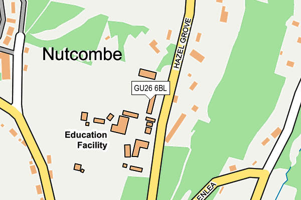 Map of AMESBURY ENTERPRISES LIMITED at local scale