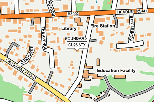 Map of HOLMES COURT LIMITED at local scale