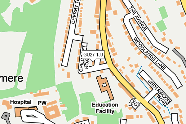 Map of DHW DIGITAL LTD at local scale