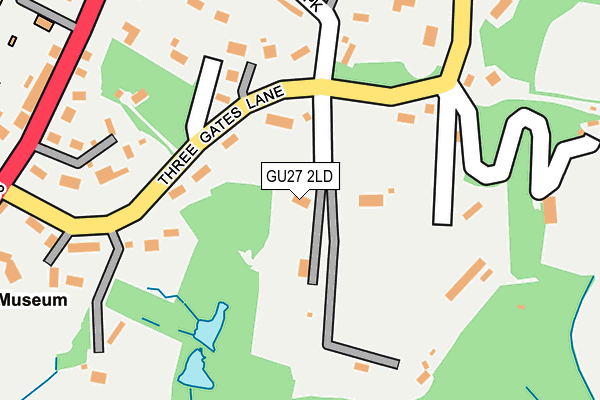 Map of THREE GATES LANE VENTURES LIMITED at local scale